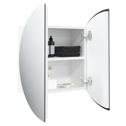Bathroom Cabinet White Engineered wood Medium Bathroom Cabinet