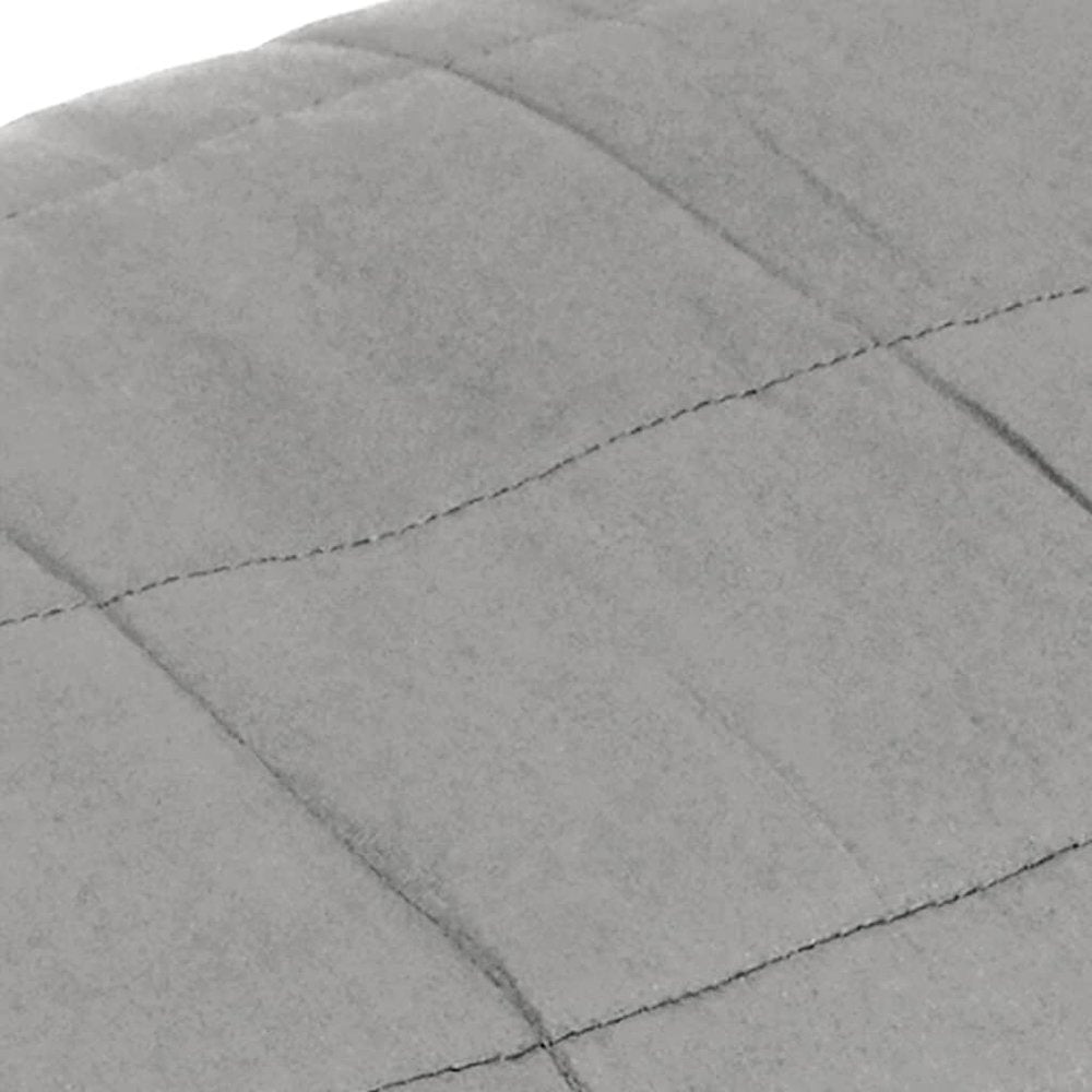 Weighted Blanket Grey Cotton King Heavy Weight Endurance