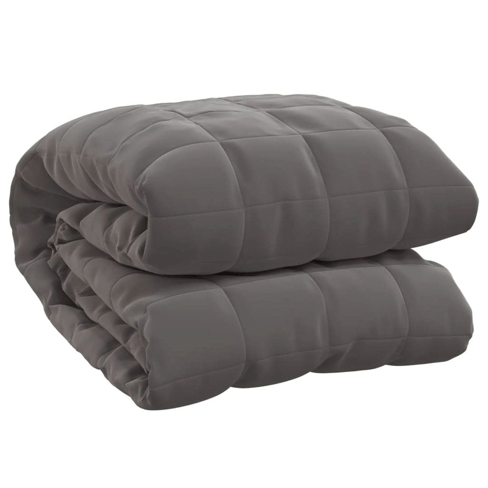 Weighted Blanket Grey 100% brushed polyester microfiber King