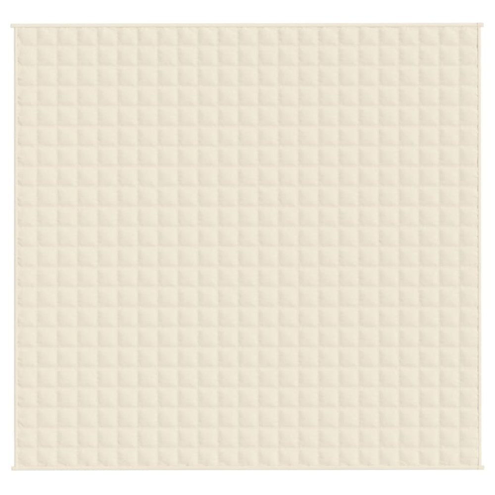 Weighted Blanket Light cream Polyester microfiber King
