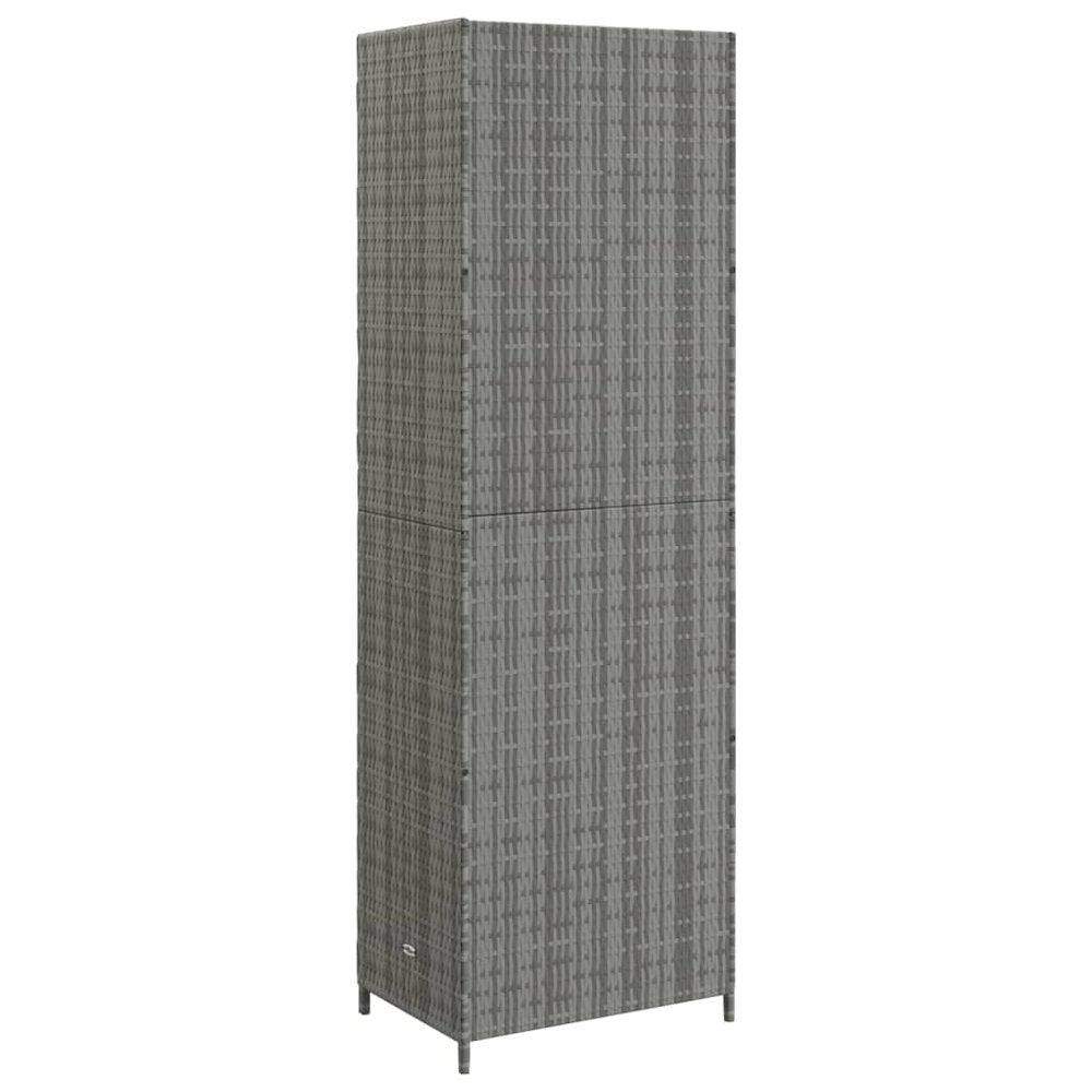 Garden Storage Cabinet Gray