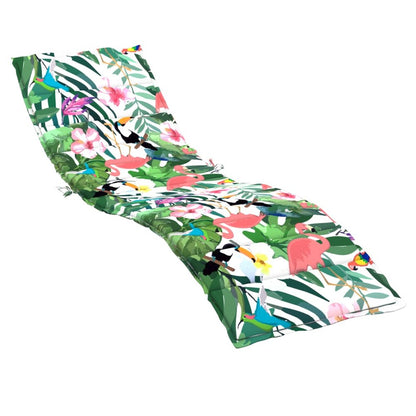 Sun Lounger Cushion Multicolour Oxford fabric (100% polyester)