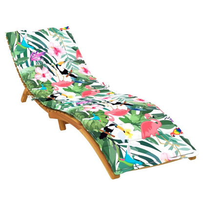 Sun Lounger Cushion Multicolour Oxford fabric (100% polyester)