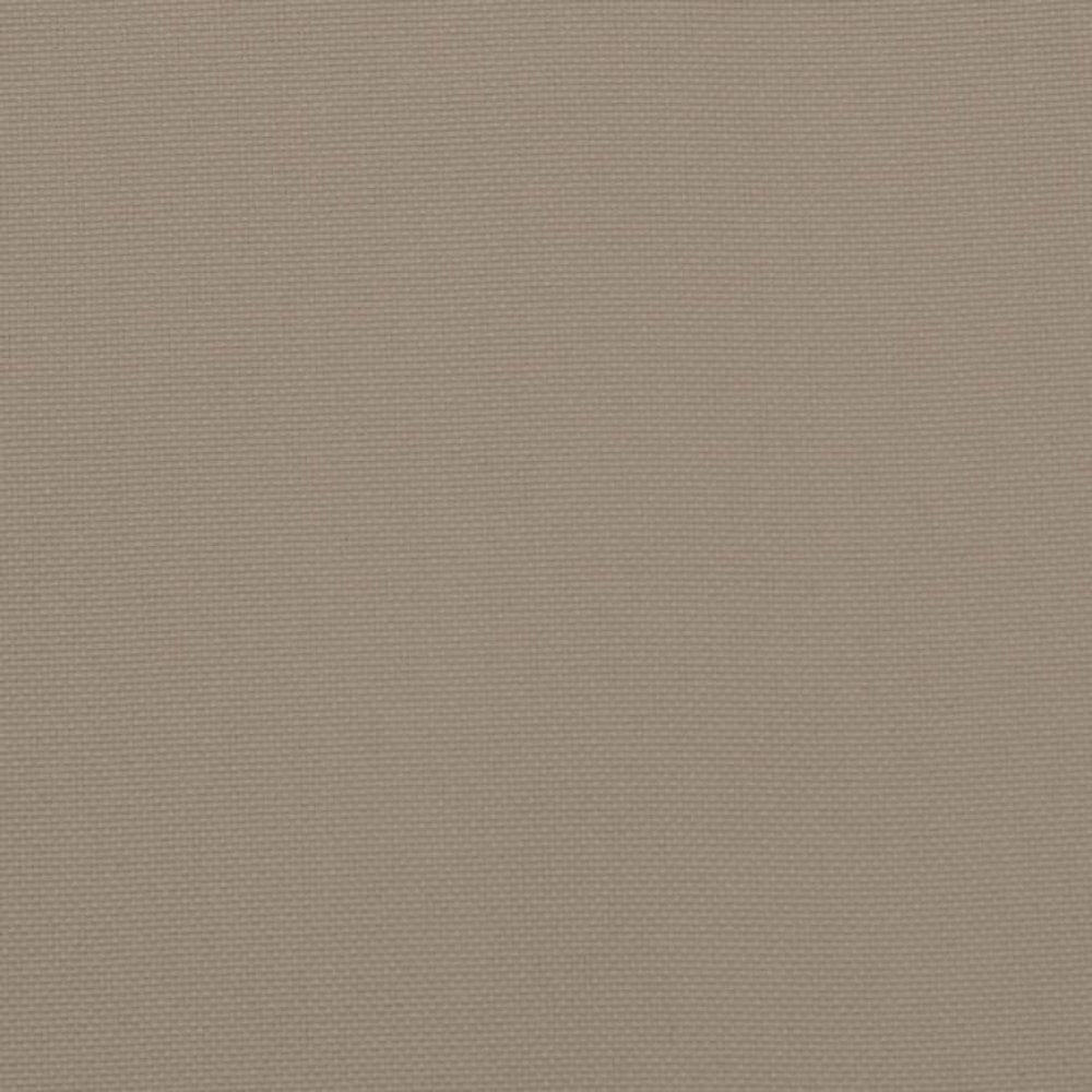 Adirondack Chair Cushion Set of 2 Taupe