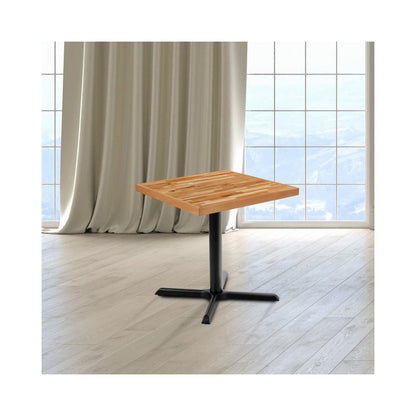 30" Square Butcher Block Style Table Top