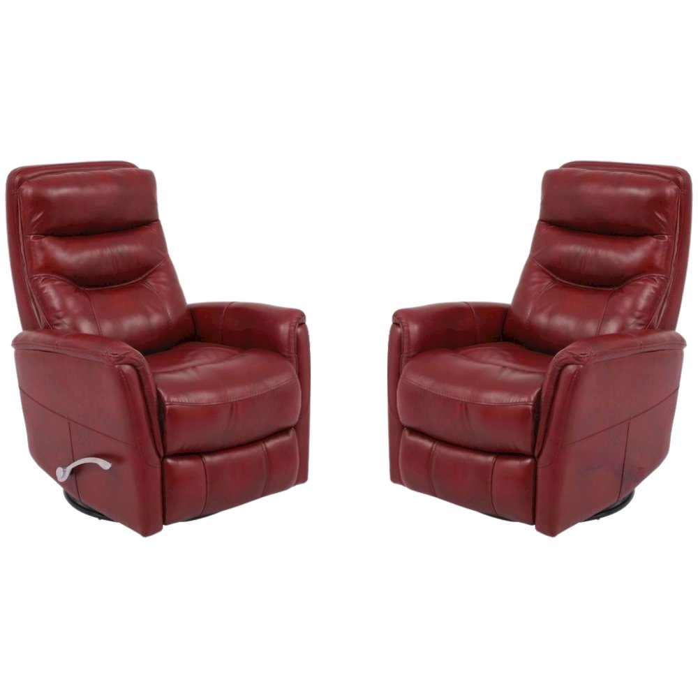 Rouge Recliner Nursery Glider Set – Elegant Boucle Chairs for Comfort