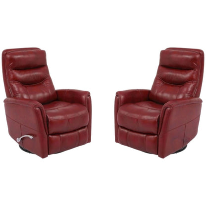 Rouge Recliner Nursery Glider Set – Elegant Boucle Chairs for Comfort