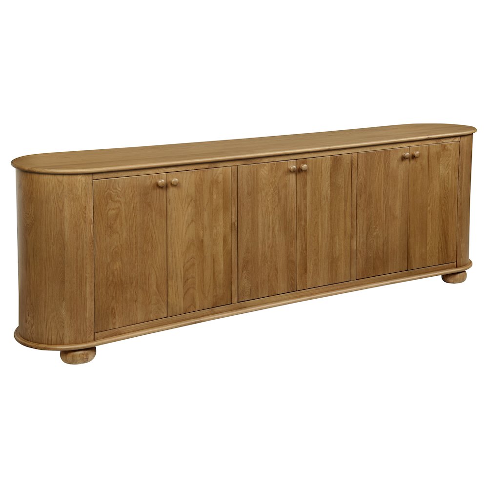 Astrid 6-Door Sideboard in Natural