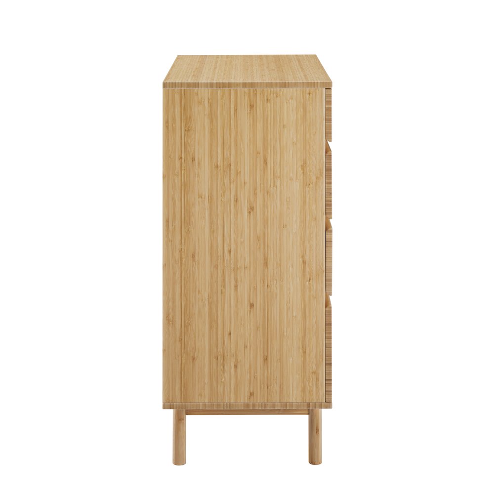 Monterey 4 Drawer High Chest, Wheat