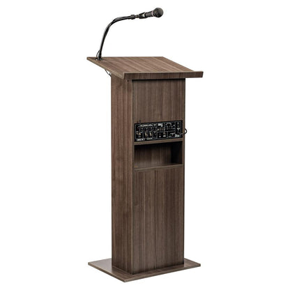 Oklahoma Sound Power Plus Lectern, Ribbonwood