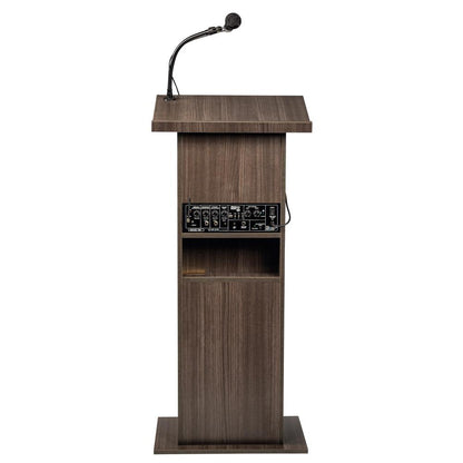 Oklahoma Sound Power Plus Lectern, Ribbonwood
