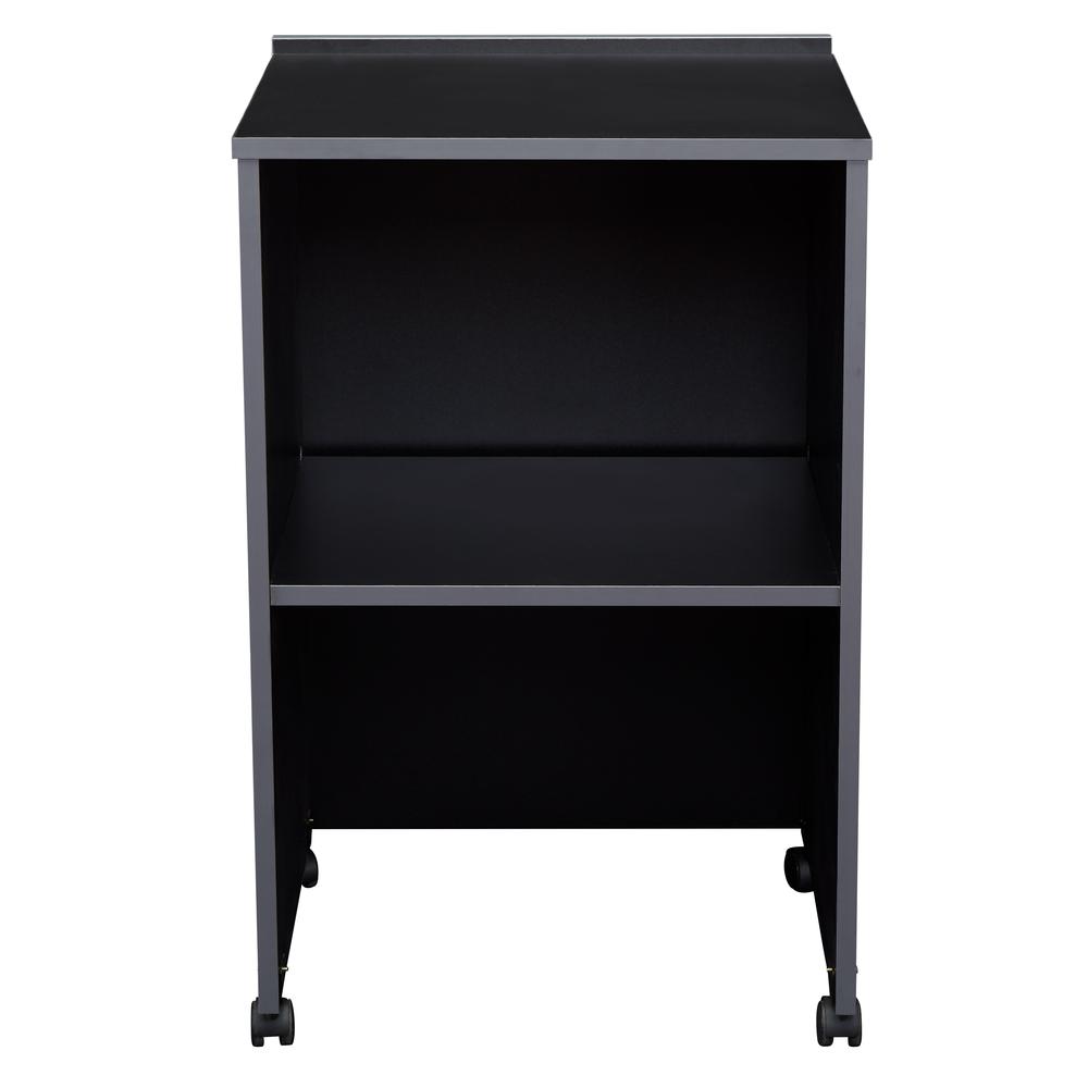 Oklahoma Sound® AV Cart/Lectern Base, Black
