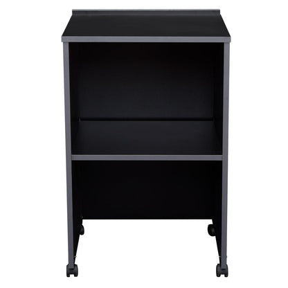 Oklahoma Sound® AV Cart/Lectern Base, Black