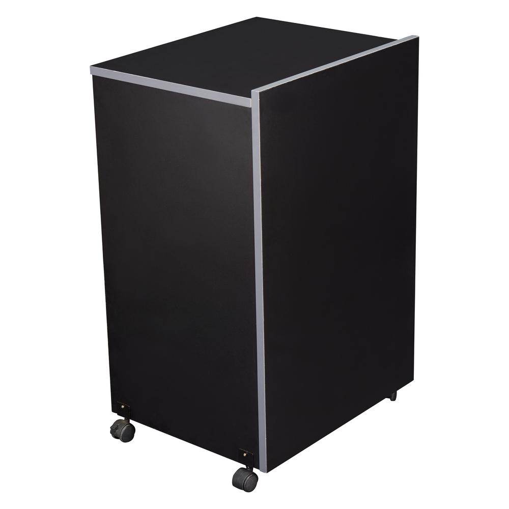 Oklahoma Sound® AV Cart/Lectern Base, Black
