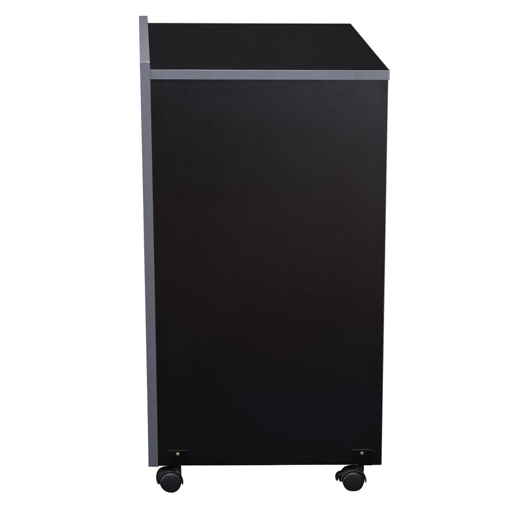 Oklahoma Sound® AV Cart/Lectern Base, Black