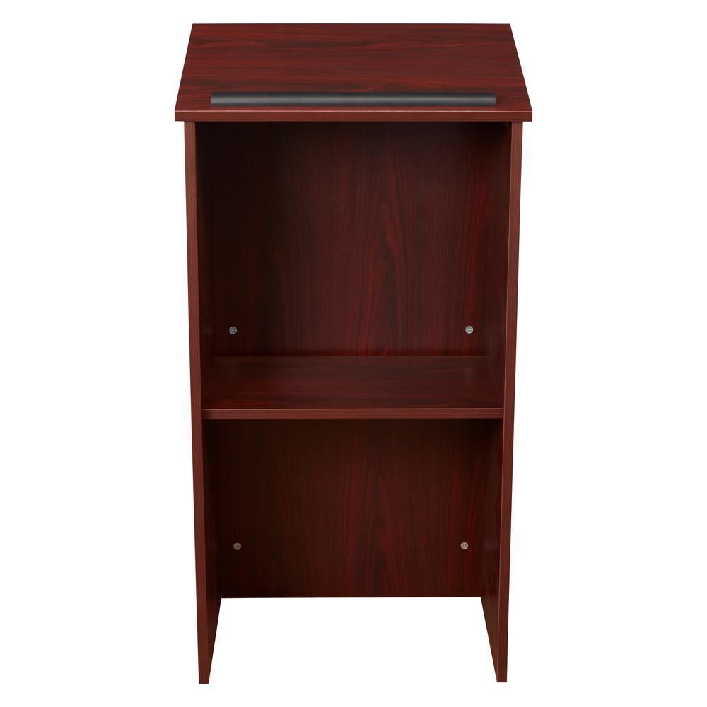 Oklahoma Sound® Full Floor Lectern, Mahogany