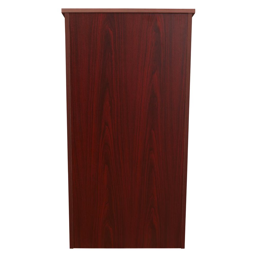 Oklahoma Sound® Full Floor Lectern, Mahogany