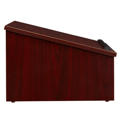 Oklahoma Sound® Tabletop Lectern, Mahogany