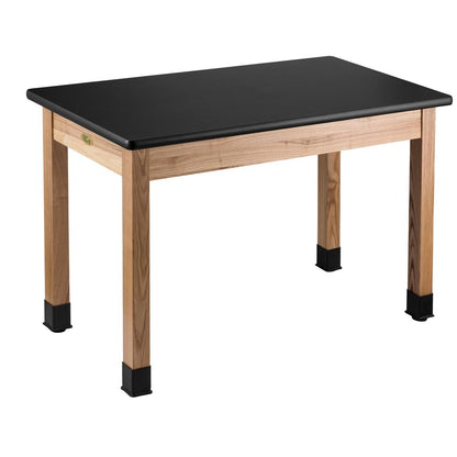 NPS® Wood Science Lab Table, 30 x 60 x 30, HPL Top