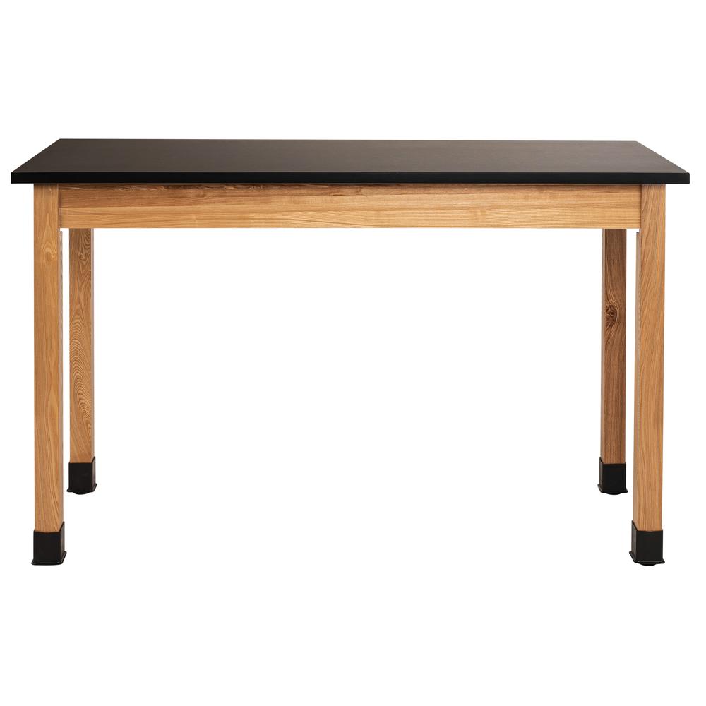 NPS® Wood Science Lab Table, 30 x 72 x 36, Chemical Resistant Top