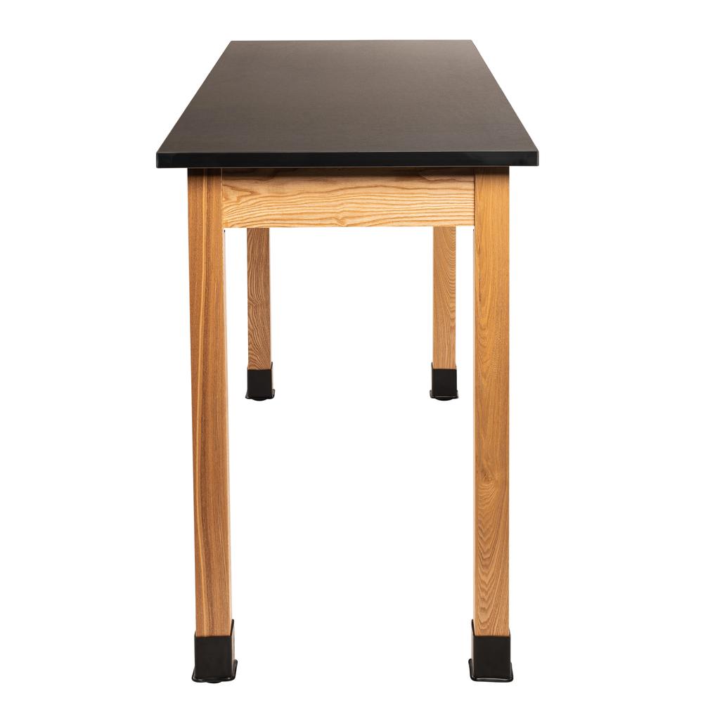 NPS® Wood Science Lab Table, 30 x 72 x 36, Chemical Resistant Top