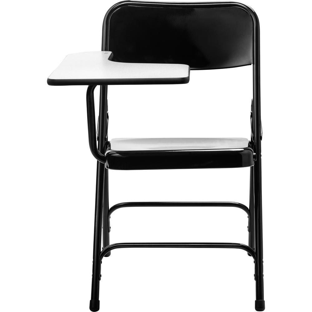 NPS® 5200 Series Tablet Arm Folding Chair, Right Arm, Black (Pack of 2)