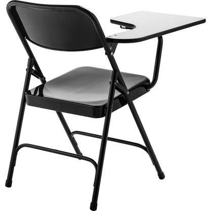 NPS® 5200 Series Tablet Arm Folding Chair, Right Arm, Black (Pack of 2)