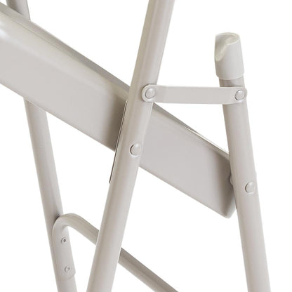 NPS® 50 Series All-Steel Folding Chair, Grey (Pack of 4)