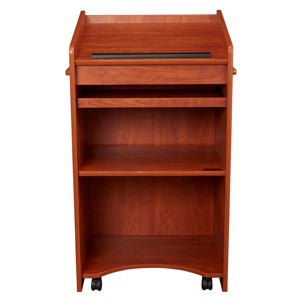 Oklahoma Sound® Aristocrat Non-Sound Lectern, Cherry