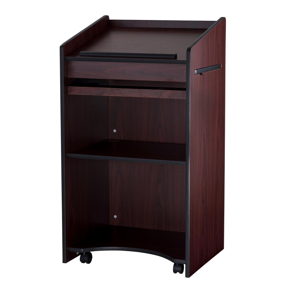 Oklahoma Sound® Aristocrat Non-Sound Lectern, Mahogany