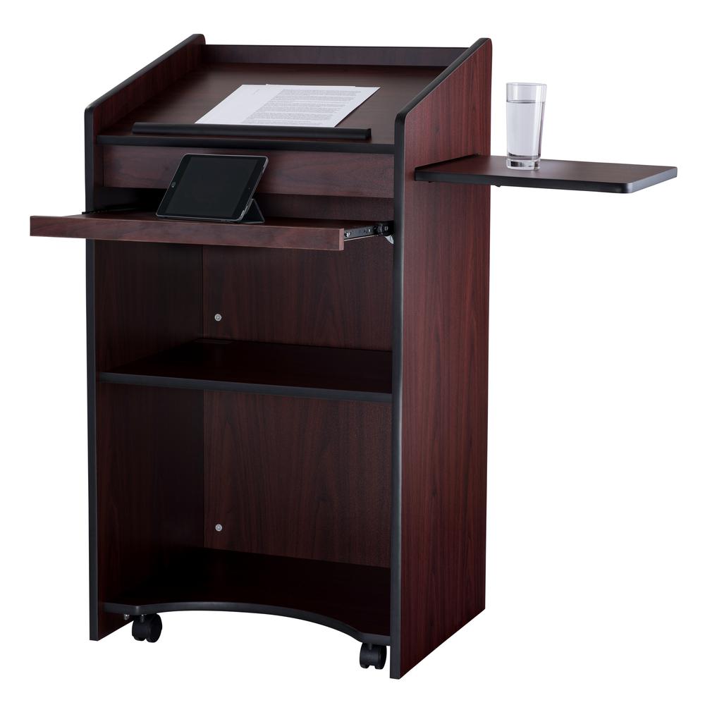 Oklahoma Sound® Aristocrat Non-Sound Lectern, Mahogany