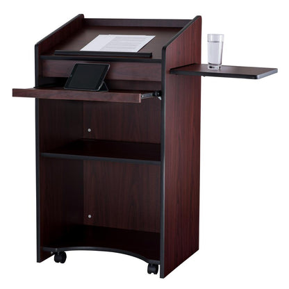 Oklahoma Sound® Aristocrat Non-Sound Lectern, Mahogany