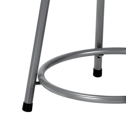 18" Heavy Duty Steel Stool, Grey