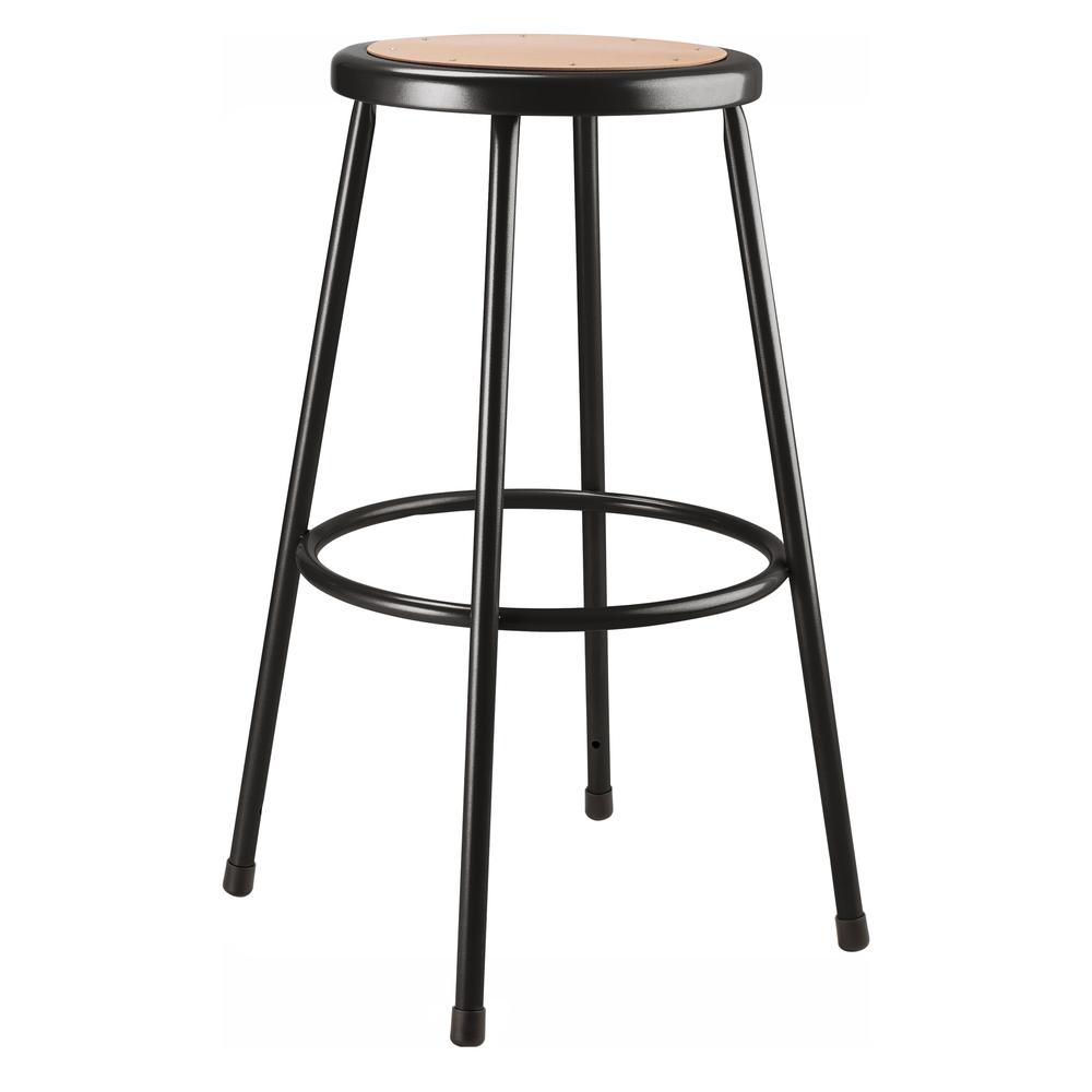 (3 Pack) NPS® 30" Heavy Duty Steel Stool, Black