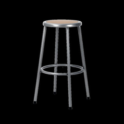 30" Heavy Duty Steel Stool, Grey