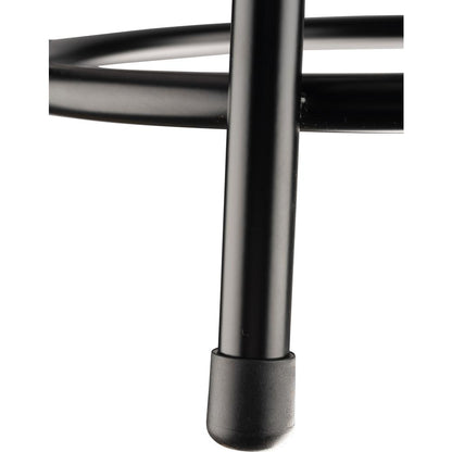 (5 Pack) NPS® 18" Heavy Duty Vinyl Padded Steel Stool, Black