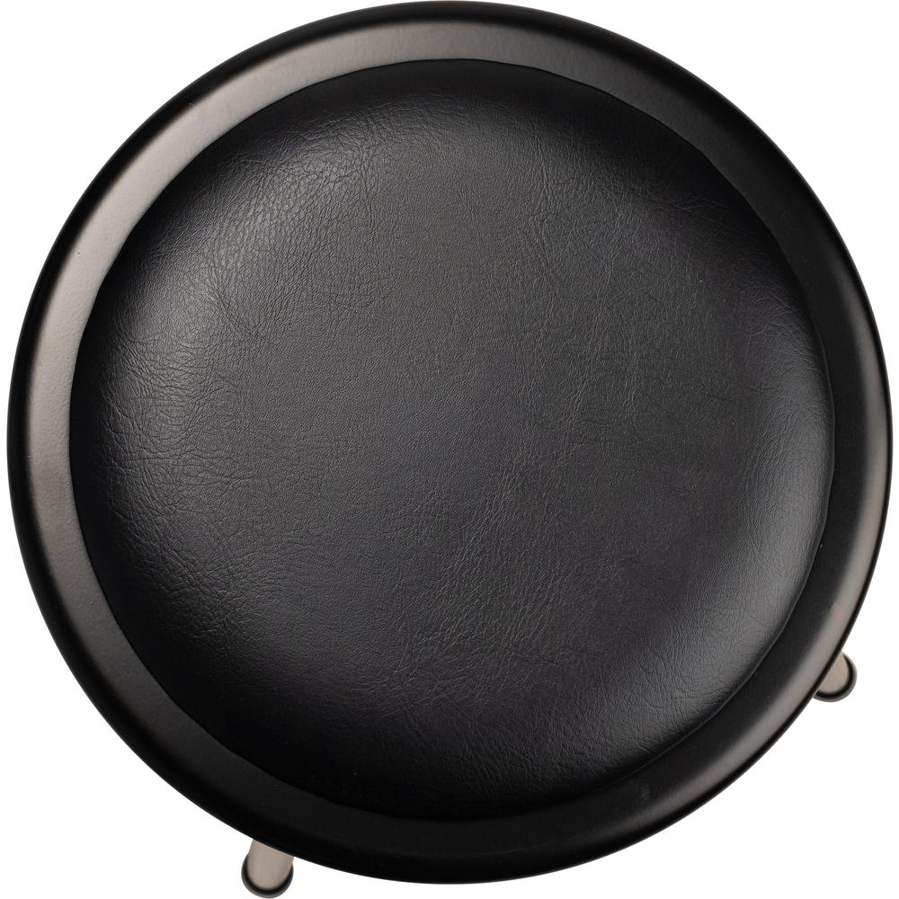 (4 Pack) NPS® 24" Heavy Duty Vinyl Padded Steel Stool, Black