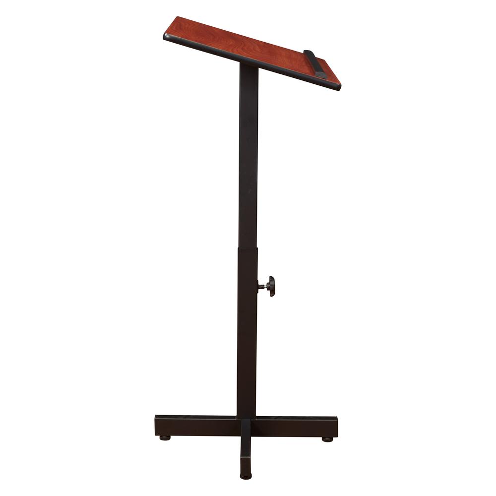 Oklahoma Sound® Portable Presentation Lectern Stand, Cherry