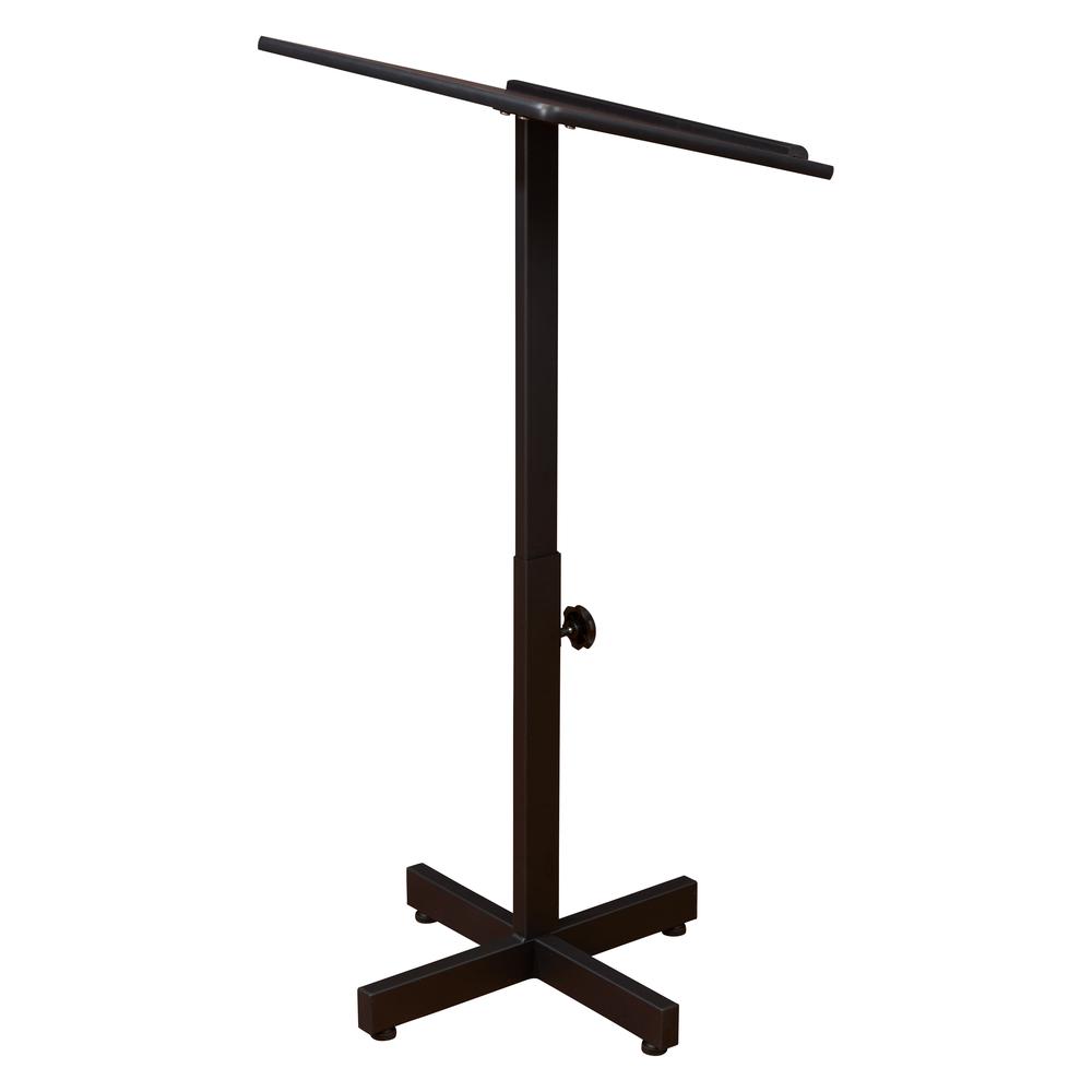 Oklahoma Sound® Portable Presentation Lectern Stand, Mahogany