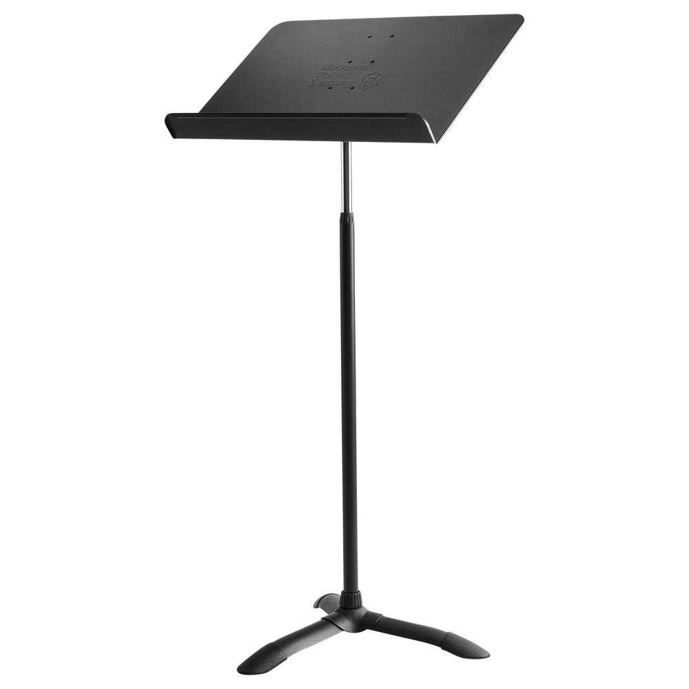 NPS® 82MS Melody Music Stand, Black