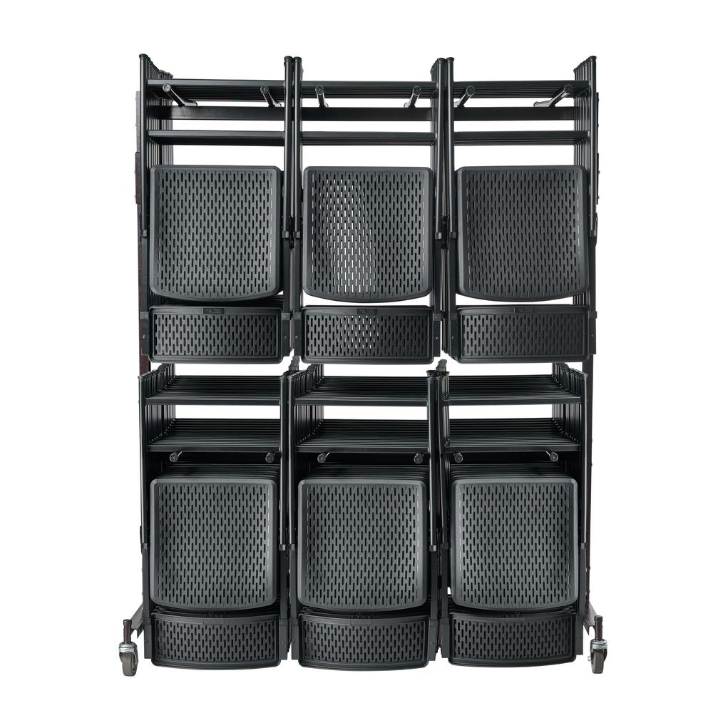 NPS® Double-Tier Hanging Chair Truck w/ High Back Chair Extension Bar