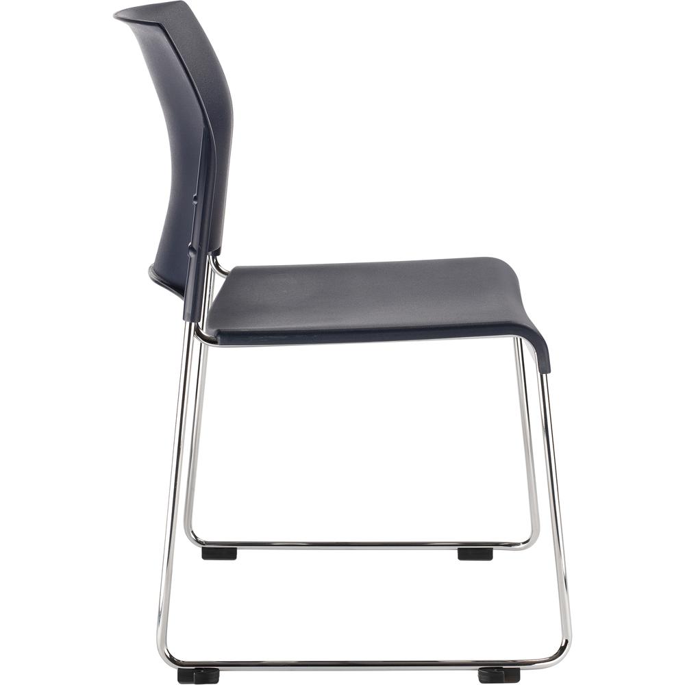 NPS® Cafetorium Plastic Stack Chair, Navy