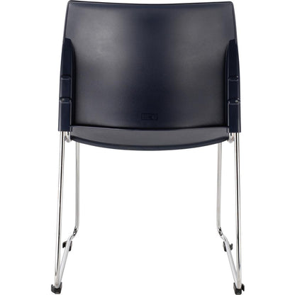 NPS® Cafetorium Plastic Stack Chair, Navy