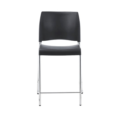 8800 Series Cafetorium Plastic Stool, Counter Height, Charcoal