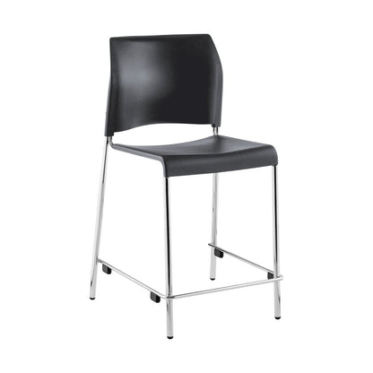 8800 Series Cafetorium Plastic Stool, Counter Height, Charcoal