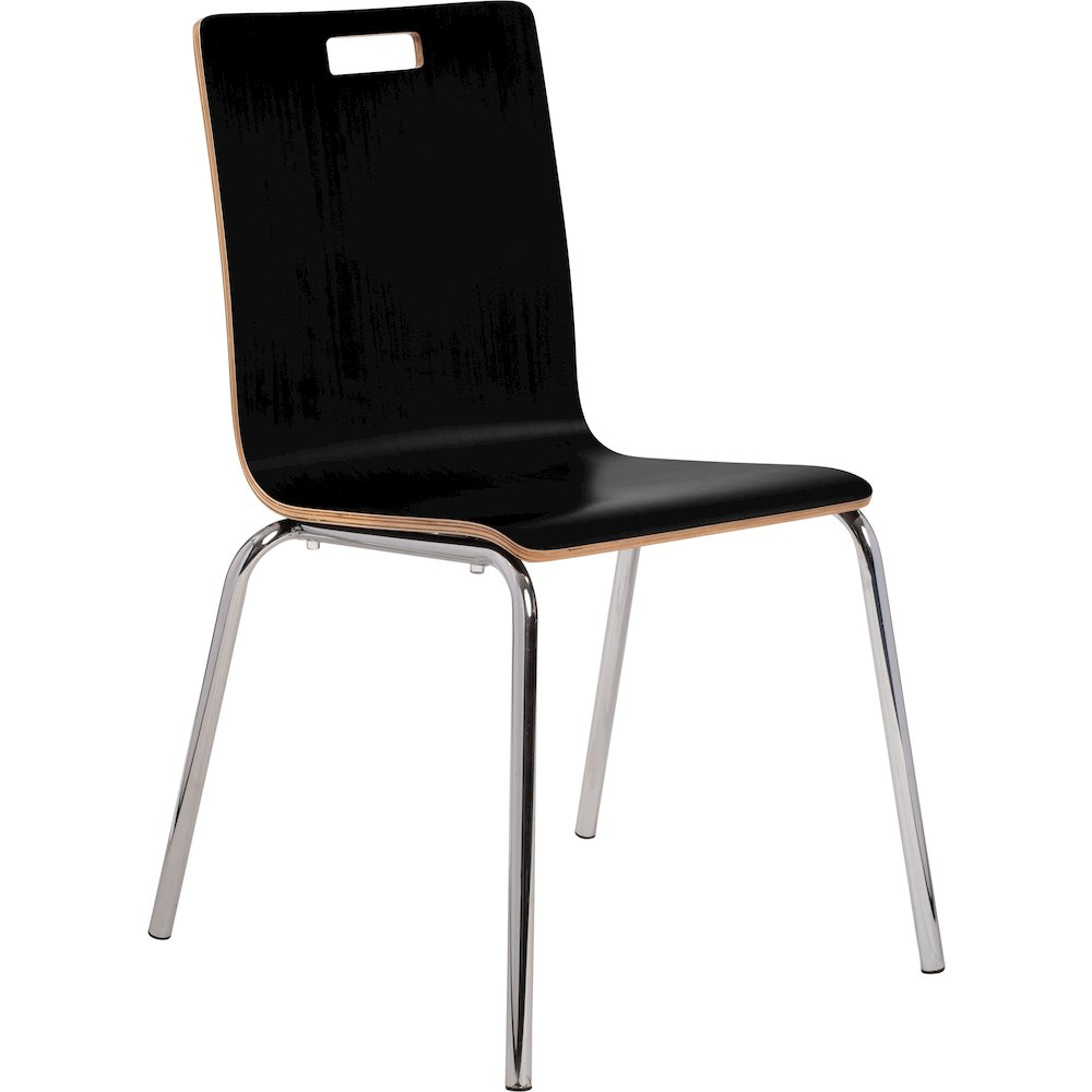 Bushwick Bentwood Chair, Black