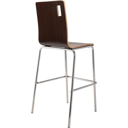 NPS® Bushwick Café Stool, Espresso