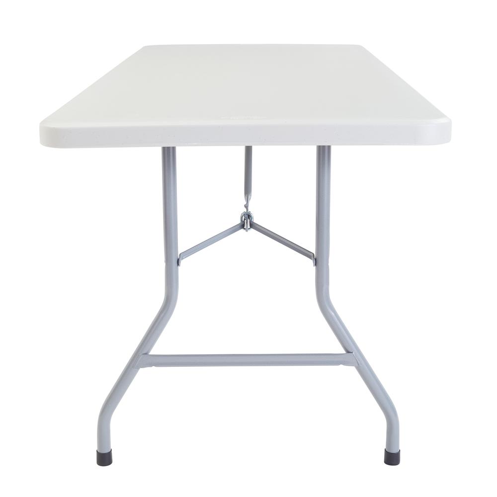 NPS® 30" x 60" Heavy Duty Folding Table, Speckled Gray