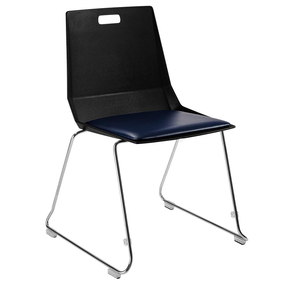 NPS® LūvraFlex Chair Poly Back/Padded Seat Multi