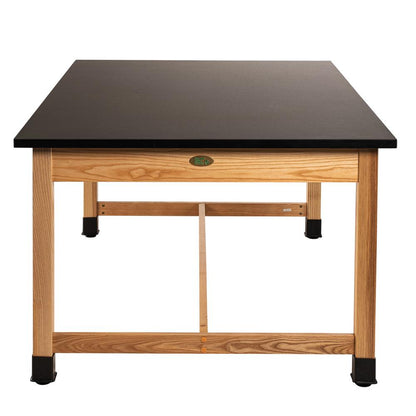 NPS® Wood Science Lab Table, 42 x 60 x 30, Chemical Resistant Top